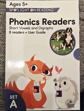Carson Dellosa Phonics Readers 8 Book Set Plus User Guide-HOMESCHOOL RESOURCE